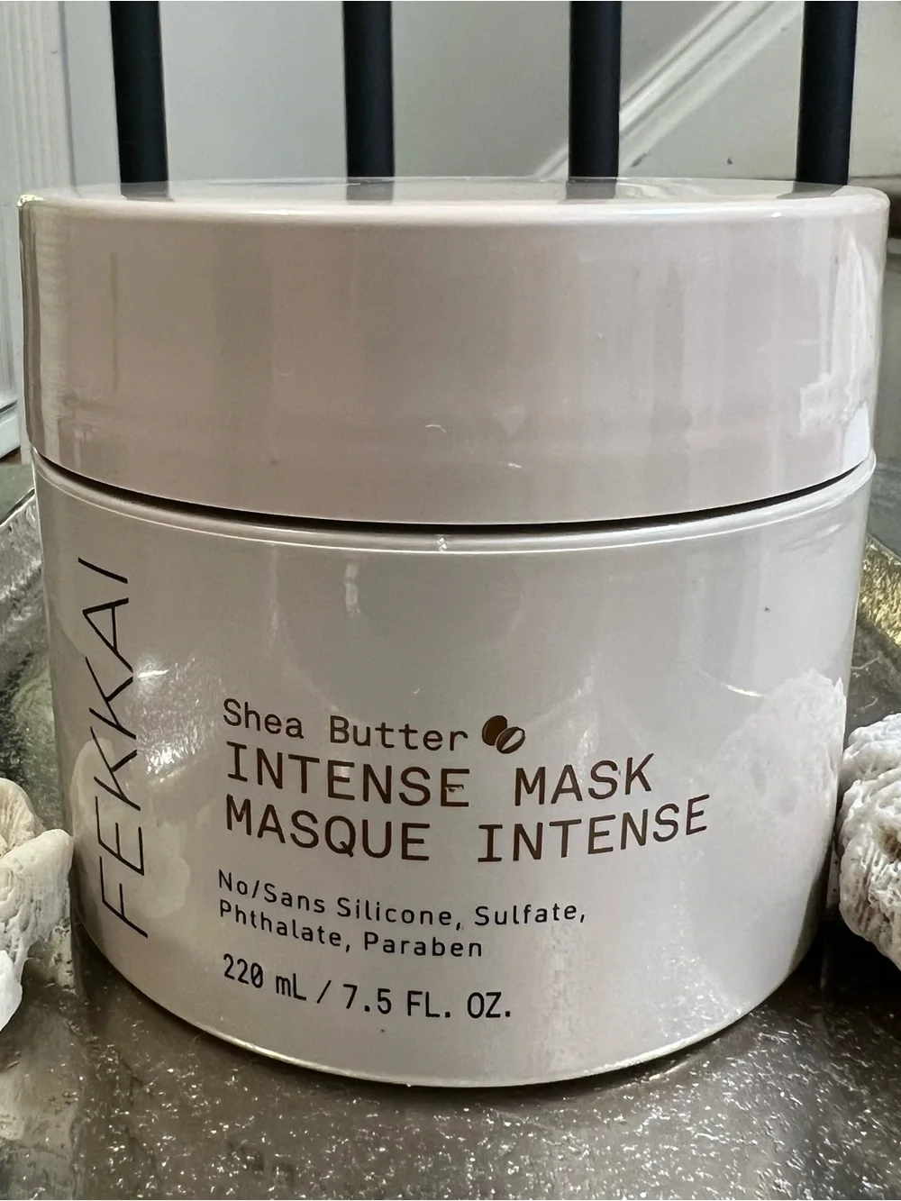 FEKKAI Shea Butter Miracle Mask Intense Moisture - Cream 7.5 Oz FULL SIZE